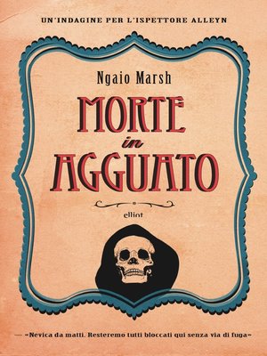 cover image of Morte in agguato